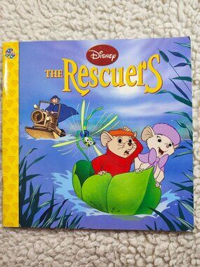 Disney The Rescuers Children's Book Phidal 2011 Valerie McLeod Illustrated Kids